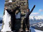 INVERNALE DA MADONNA DELLE NEVI A CA' E PASSO SAN MARCO nella splendida domenica del 17 gennaio 2010 - FOTOGALLERY